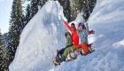 Familie op de Hexenritt Rodelbahn in Söll Skiwelt.